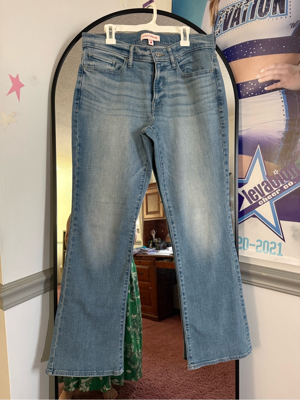 Lucky Brand Light Blue Mid Rise Sweet Bootcut Jeans